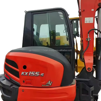 KUBOTA KX155 Excavadora com bomba hidráulica original e 0,22 Capacidade de balde