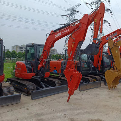 Excavadora KUBOTA KX163 usada acessível com cilindro hidráulico original e características