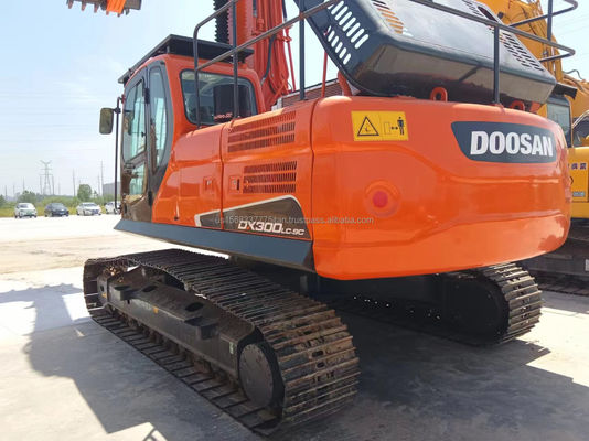 Máquina de construção hidráulica DOOSAN DX300 Excavadora em 29300 KG Peso da máquina