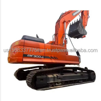 Coreia Doosan DH300 Excavadora usada com cilindro hidráulico original e enorme capacidade