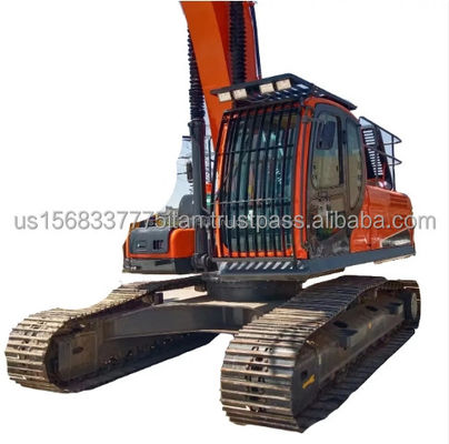 Excavadora Doosan DX300 com capacidade de balde de 1,5 m3 e peso de máquina de 30000 kg