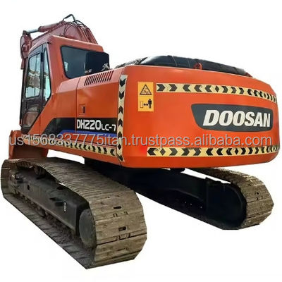 Excavadora Doosan DH220-7 Usada e em boas condições com válvula hidráulica original