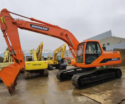 cilindro hidráulico original Doosan DH220 com grande e multi função usado escavadeira
