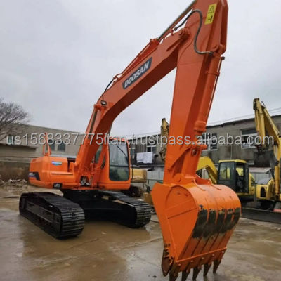 20 toneladas Doosan DH220 Crawler Excavator com capacidade de balde de 0,5m3 e características ativas