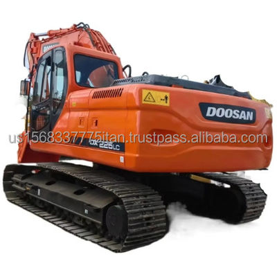 22.5ton peso operacional usado Doosan Dx225 escavadeira para suas necessidades de construção