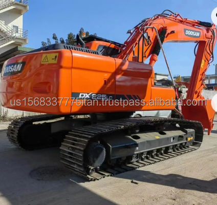 Excavadoras Doosan Dx225 usadas de 2016 peso operacional de 22,5 toneladas com melhor condição