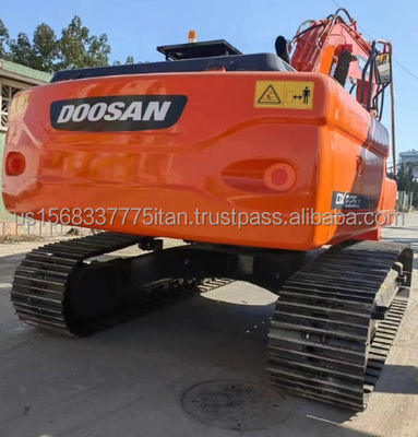 Excavadora exportada Doosan DX225 DH225 com baixas horas de trabalho e alto peso de funcionamento
