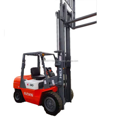 Grande desempenho HILI empilhadeira máquina usada 1000MM comprimento de garfo 3000kg peso