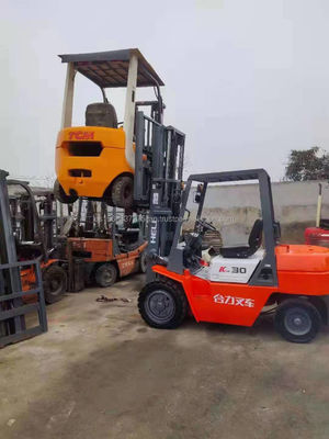 Grande desempenho HILI empilhadeira máquina usada 1000MM comprimento de garfo 3000kg peso
