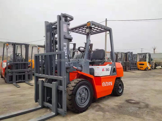 Grande desempenho HILI empilhadeira máquina usada 1000MM comprimento de garfo 3000kg peso