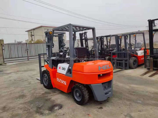 Grande desempenho HILI empilhadeira máquina usada 1000MM comprimento de garfo 3000kg peso