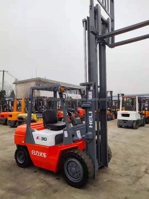 Grande desempenho HILI empilhadeira máquina usada 1000MM comprimento de garfo 3000kg peso