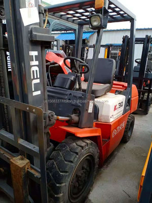 Grande desempenho HILI empilhadeira máquina usada 1000MM comprimento de garfo 3000kg peso