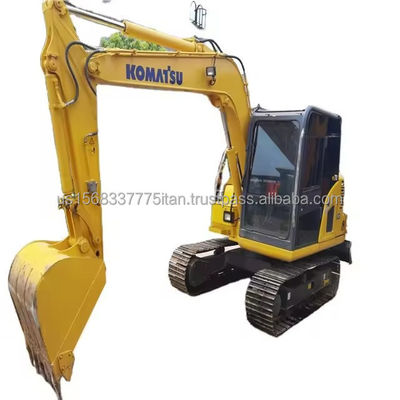 7TON Usado Komatsu PC70 Excavador Hidráulico Crawler com cilindro hidráulico original