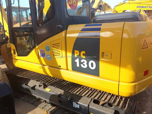 Excavadora Komatsu PC130 com bomba hidráulica original e bom desempenho em Xangai