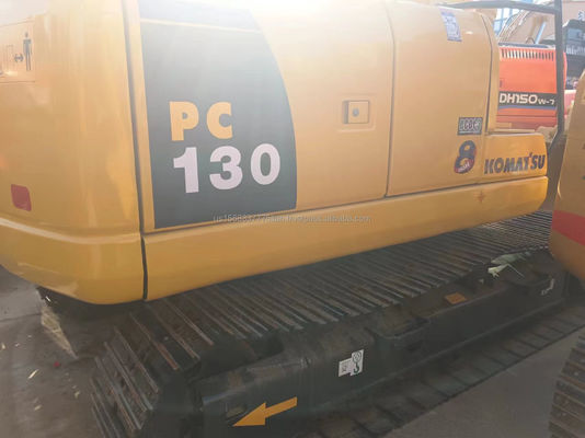 Excavadora Komatsu PC130 com bomba hidráulica original e bom desempenho em Xangai