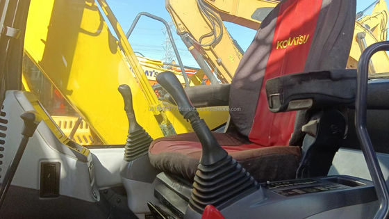Excavadora Komatsu PC130 com bomba hidráulica original e bom desempenho em Xangai