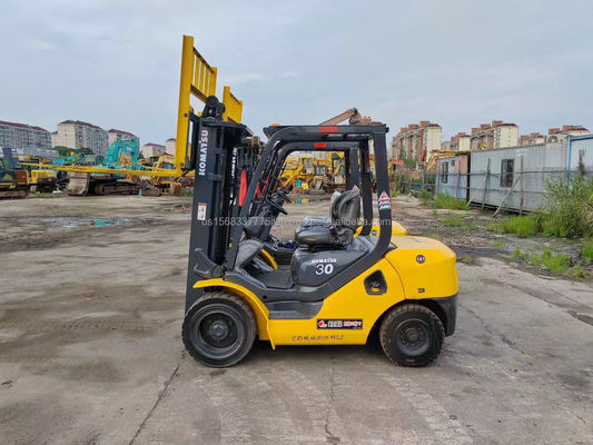 Forquilha original Komatsu 30 Forquilha usada com comprimento de forquilha de 1000 mm e motor diesel