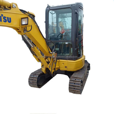3000 kg Peso operacional 3 toneladas Mini Excavadora Komatsu PC30MR Utilizado