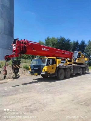 Granas usadas SANY de 80 toneladas com capacidade de carga nominal de 80 toneladas e outras bombas hidráulicas