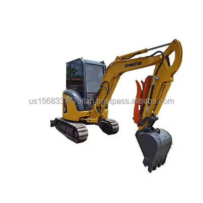 3000 KG Excavador Hidráulico Usado Crawler Komatsu PC30MR com Bomba Hidráulica Original