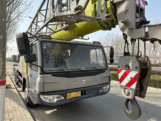 2022 Ano Zoomlion 25 toneladas guindaste máquina de construção usada excelente desempenho