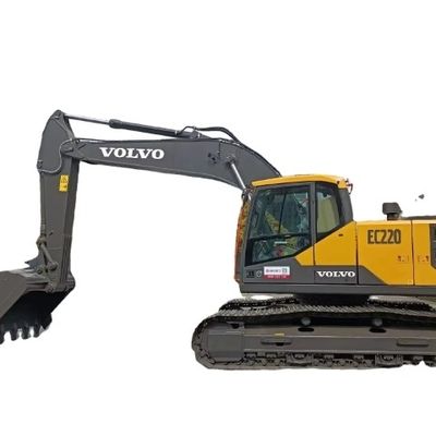 Projeto original Excavadora Volvo EC220 EC240 de 22 toneladas com 119 kW de potência e bomba hidráulica