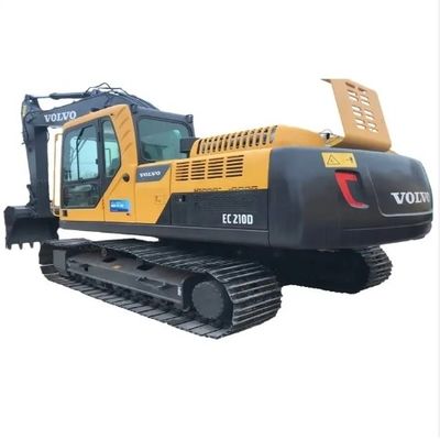 Excavadora hidráulica de 21 toneladas Volvo 210 original para construção e mineração