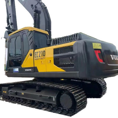 Volvo EC210 Excavadora usada 21 toneladas Peso operacional 119kw para venda popular