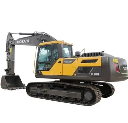 Volvo EC210 EC480 Excavadora de 21 toneladas com capacidade de balde de 1,1m3 e baixo consumo de combustível