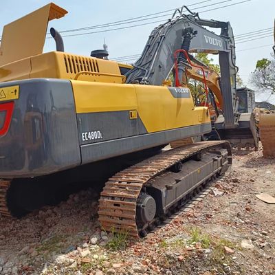 Excavadora Volvo EC480 em bom estado, de 225 kW e capacidade de balde de 2,2 M3