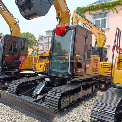 Excavadora SANY Sy95c de 36 kW com capacidade de balde de 0,38M3 e bomba hidráulica ISUZU Kawasaki
