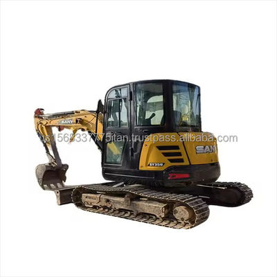 Excavadora Sany SY35U com 20,4kw de potência e 0,12M3 de capacidade de balde em boas condições