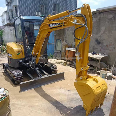 20.4kw Usado Sany SY35U Excavator Excelente estado e com válvula hidráulica original