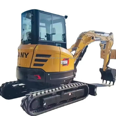 20.4kw de potência Sany SY35U Excavator em excelente estado com bomba hidráulica original