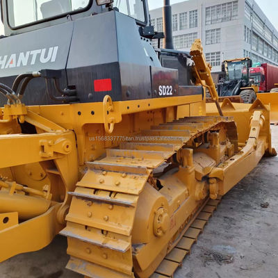 Bulldozer Shantui SD 220 usado e para máquinas de segunda mão em lojas de materiais de construção