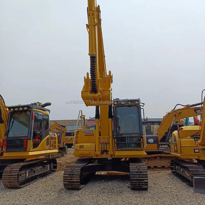 Shanghai boa escavadeira usada Komatsu PC130 com 13000 KG de peso e 48 kW de potência