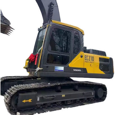 21000 KG 119 kW Baixo consumo de combustível 21 toneladas Excavadora usada em Hefei Volvo EC210 EC480