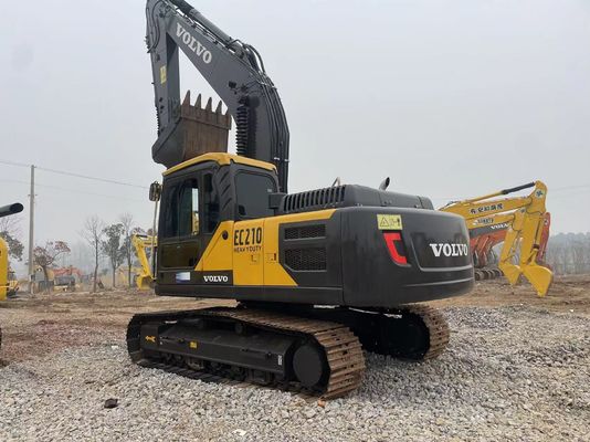 21Ton VOLVO 210 Usado máquina de escavadeira com 119 kW motor em 2016 ano