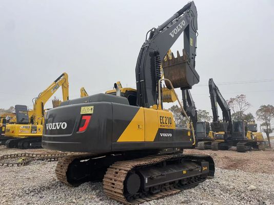 21Ton VOLVO 210 Usado máquina de escavadeira com 119 kW motor em 2016 ano