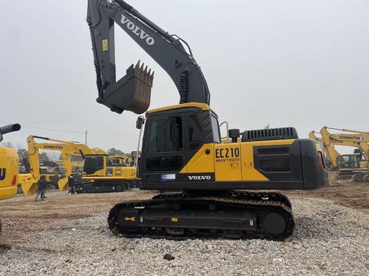 21Ton VOLVO 210 Usado máquina de escavadeira com 119 kW motor em 2016 ano