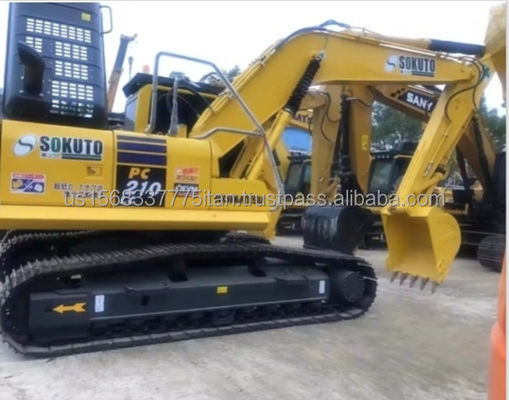 2023 Ano Komatsu PC210 Excavador com 1.5M3 Capacidade de Balde e válvula hidráulica original