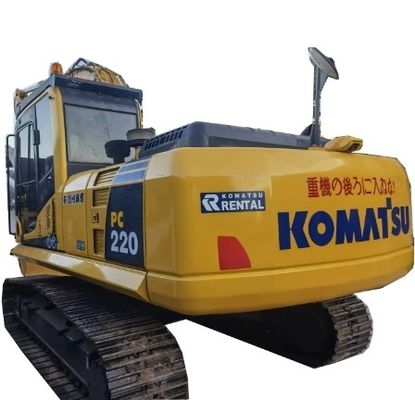 Forma original e pintura da escavadeira Komatsu PC220 usada com bom desempenho em 2016