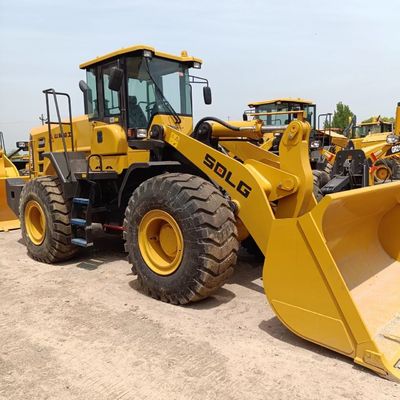 Carregador frontal Liugong 956f 856h 870h 862h Máquinas de construção usadas com em 2016