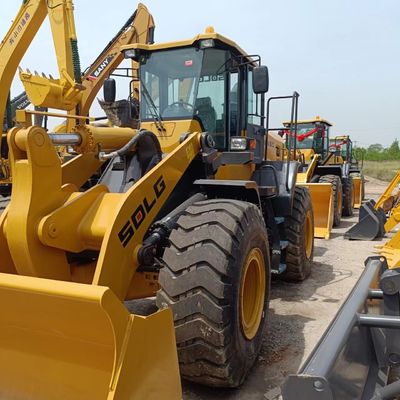 Carregador frontal Liugong 956f 856h 870h 862h Máquinas de construção usadas com em 2016