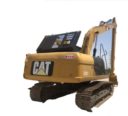 Excavadora Cat 330D2L de grande porte usada 2016 30 toneladas Máquinas de mineração de lagarta de segunda mão