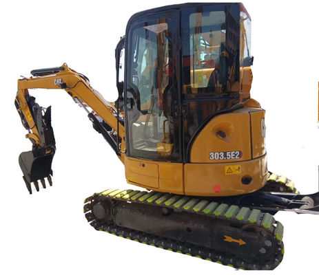 5 toneladas Peso de operação válvula hidráulica original usado Caterpillar 303.5e2 mini escavadeira