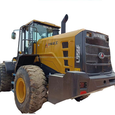 SDLG 956F Carregador usado para construção Excelente desempenho e 0-2000 horas de trabalho