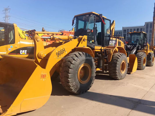Grande carregador Caterpillar 966 H usado Carregador de tractor com motor CAT em bom estado