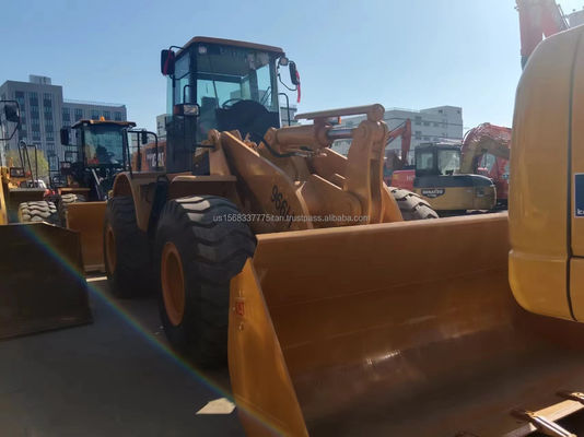 Grande carregador Caterpillar 966 H usado Carregador de tractor com motor CAT em bom estado